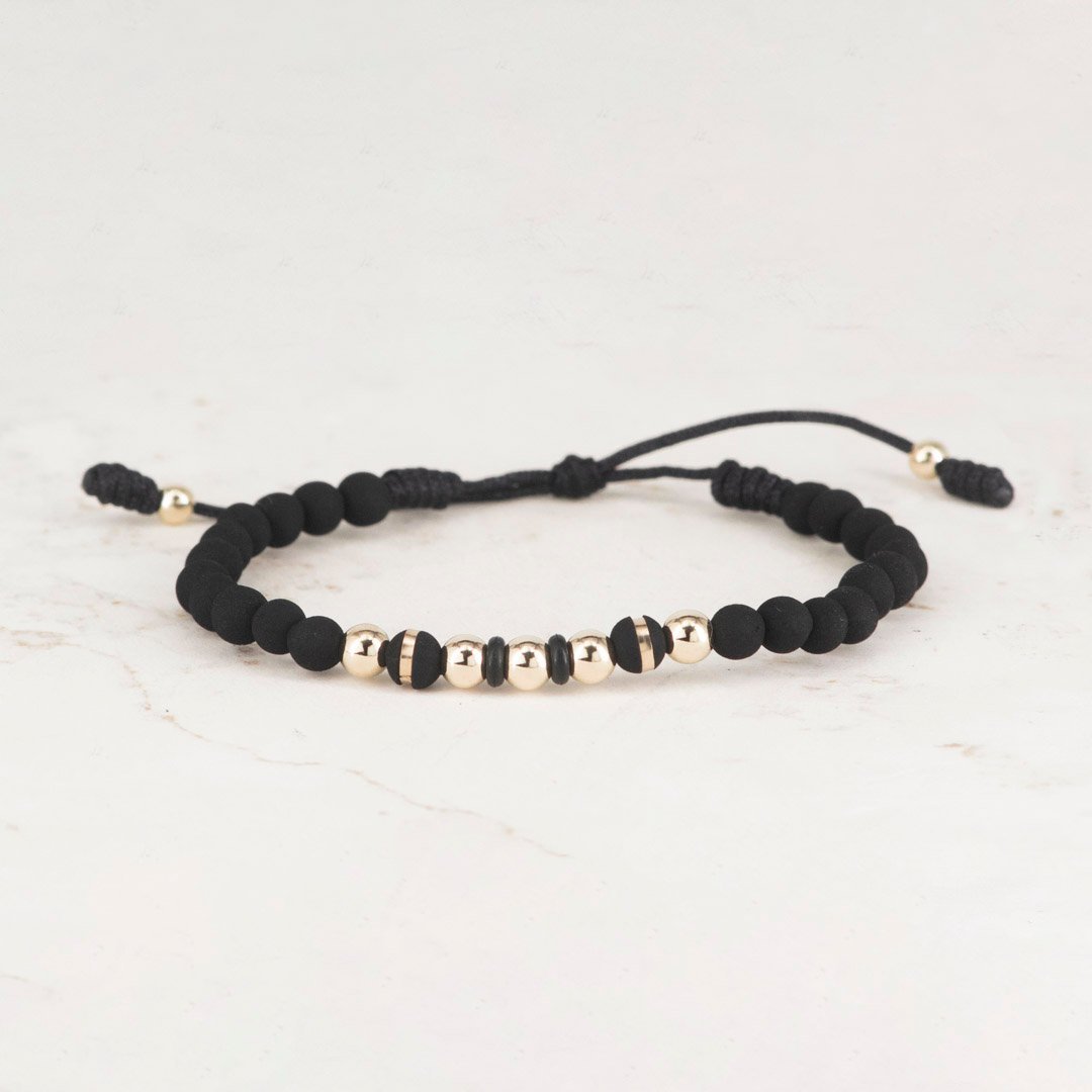 PULSERA TEJIDA 5MM 2 NEO ANILLADO PULSERA TEJIDA 5MM 2 NEO ANILLADO