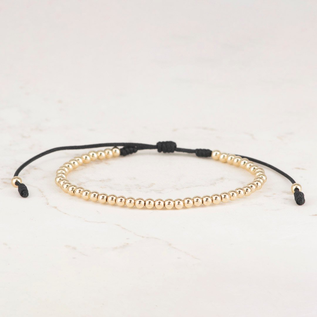 PULSERA TEJIDA 48B 3MM LISO PULSERA TEJIDA 48B 3MM LISO