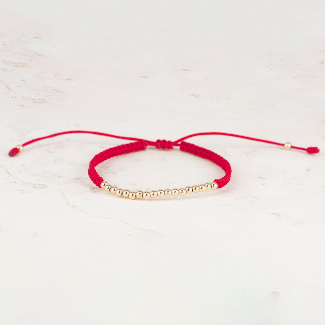 PULSERA TEJIDA 18B 3MM LISO PULSERA TEJIDA 18B 3MM LISO