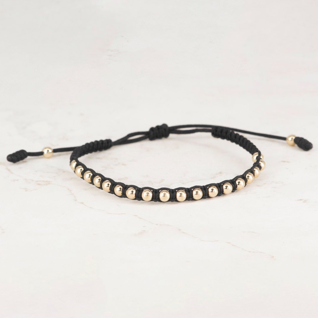 PULSERA TEJIDA 4MM 18B CUBIERTO PULSERA TEJIDA 4MM 18B CUBIERTO