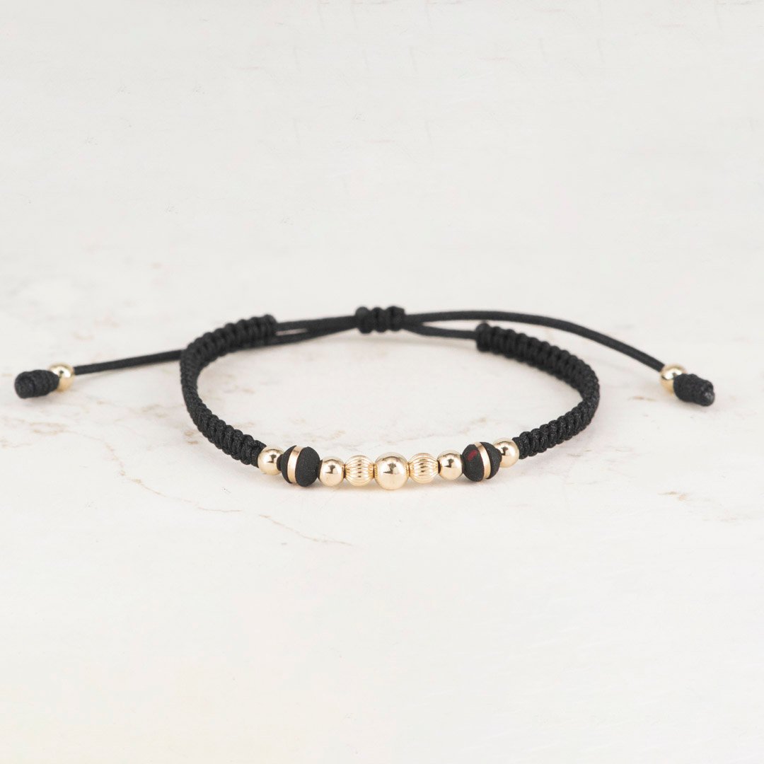 PULSERA TEJIDA 5MM FRANCÉS X LISO PULSERA TEJIDA 5MM FRANCÉS X LISO