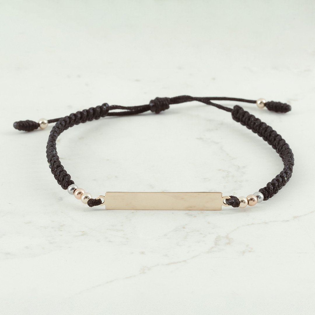 PULSERA PLACA LISA 3MM PULSERA PLACA LISA 3MM