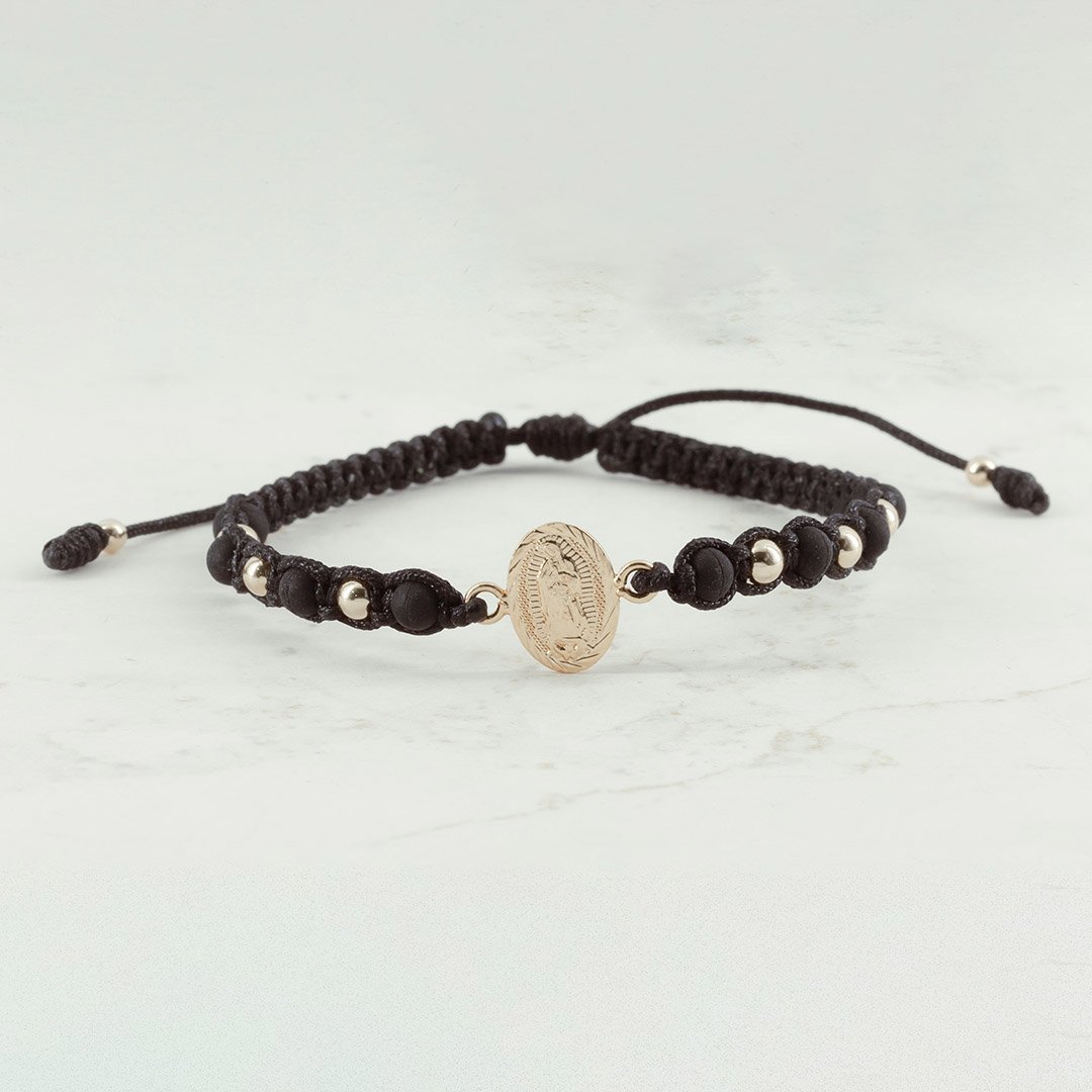 PULSERA GUADALUPE GRANDE 4MM PULSERA GUADALUPE GRANDE 4MM