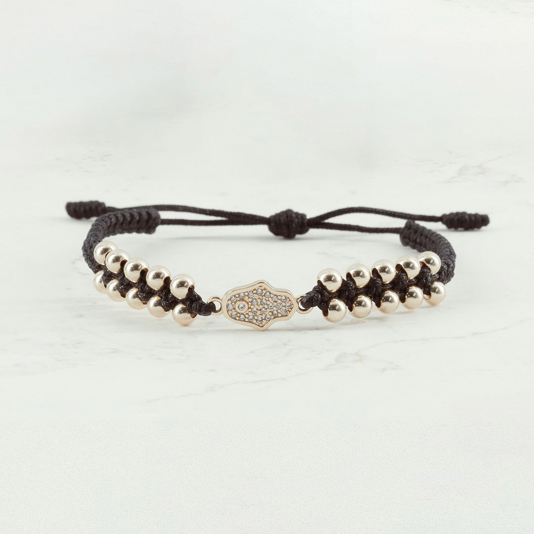 PULSERA MANO HAMSA 4MM PULSERA MANO HAMSA 4MM