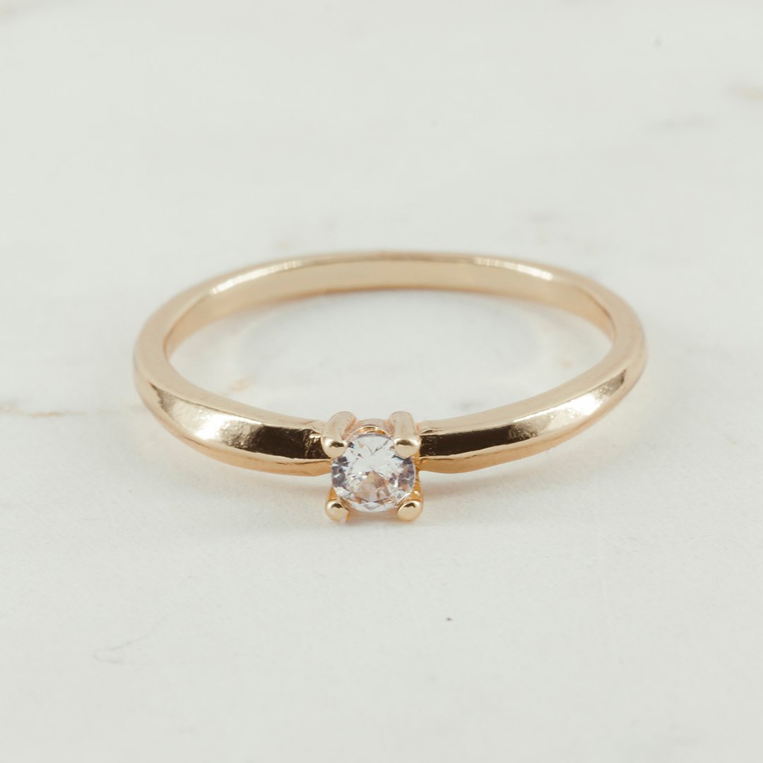 ANILLO SOLITARIO CHISPA